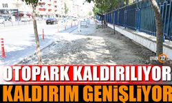 Otopark Kaldırılıyor, Kaldırım Genişletiliyor