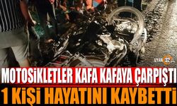 Isparta'da Motosikletler Kafa Kafaya Çarpıştı 1 Kişi Öldü