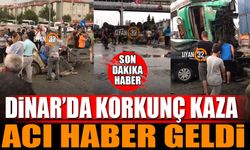 Dinar Kazasında Acı Haber Geldi Son Dakika