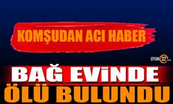 Burdur'da bağ evinde ölü bulundu