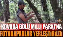 Kovada Gölü Milli Parkı'na Fotokapanlar Yerleştirildi