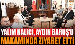 Yalım Halıcı Vali Aydın Baruş'u Ziyaret Etti