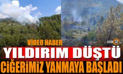 Yıldırım düştü ciğerimiz yanmaya başladı