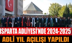 Adli Yıl Açılışı Isparta'da Coşkuyla Kutlandı