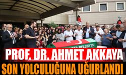 Prof. Dr. Ahmet Akkaya Son Yolculuğuna Uğurlandı