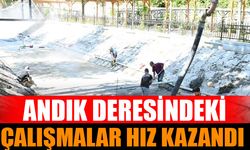 Isparta'da Andık Deresi'ndeki Çalışmalar Hız Kazandı