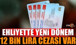 Ehliyette Yeni Dönem Başlıyor Cezası 12 Bin Lira