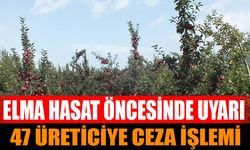 Elma Hasat Sezonu Öncesi Kalıntı Uyarısı