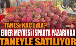 Ejder Meyvesi Isparta Pazarında Taneyle Satılıyor