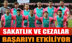 Isparta 32 Spor'da Sakatlık ve Cezalar Başarıyı Etkiliyor