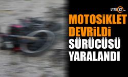 Isparta'da Motosiklet Kazası Sürücü Yaralandı