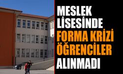 Meslek Lisesi'nde Forma Krizi: Öğrenciler Mağdur Oldu