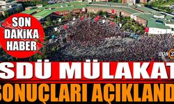 SDÜ’de Sürekli İşçi Alımı Sonuçları Açıklandı