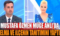 Mustafa Özmen Müge Anlı'da elma ve ilçenin tanıtımını yaptı