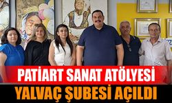 Patiart Sanat Atölyesi Yalvaç Şubesi Açıldı