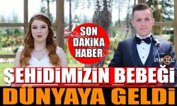 Şehidimizin Bebeği Dünyaya Geldi