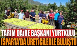 Tarım Daire Başkanı Yurtkulu, Isparta'da Üreticilerle Buluştu