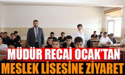 MEB Müdürü Ocak, Meslek Liselerini Ziyaret Etti