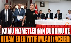 Vali Aydın Baruş, Sütçüler ilçesine çalışma ziyareti gerçekleştirdi