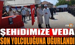 Şehidimize Veda Osman Ayan, son yolculuğuna uğurlandı