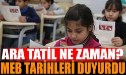 Öğrenciler Ne Zaman Tatile Çıkacak?