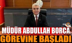 Abdullah Borca görevine başladı