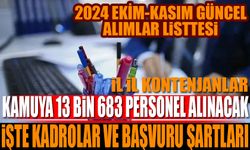 Memur Alımları Başladı Ekim Kasım 2024 Kadroları Açıklandı