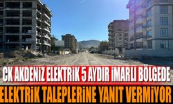 CK Elektrik 5 aydır imarlı bölgede elektrik talebine yanıt vermiyor