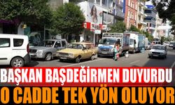 Başkan Başdeğirmen Duyurdu : O Cadde Tek Yön Oluyor