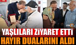 Eğirdir Huzurevi'nde Yaşlılar Ziyaret Edildi, Hayır Duaları Alındı