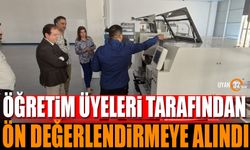 Öğretim üyeleri tarafından ön değerlendirmeye alındı