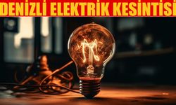 Denizli'de 20 Ekim 2024 Elektrik Kesintisi