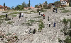 Denizli'de Boş Arazide İnsan Kemikleri Bulundu