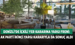 Denizli’de İçkili Yer Kararına Yargı Freni: AK Parti İkinci Yargı Kararıyla da Sonuç Aldı