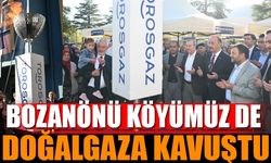 Bozanönü Köyümüz Doğalgaza Kavuştu