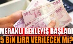 Meraklı Bekleyiş Başladı Emeklilere 5 Bin Lira Verilecek Mi?