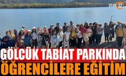 Gölcük Tabiat Parkı’nda Öğrencilere Eğitim Verildi