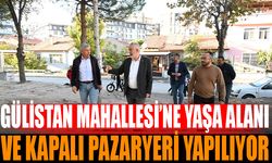 Gülistan Mahallesi'ne kapalı pazaryeri kazandırılıyor