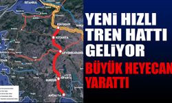 Yeni Hızlı Tren Hattı Isparta'dan Geçecek Heyecan Başladı