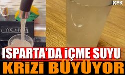 Isparta’da İçme Suyu Krizi Büyüyor