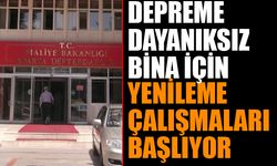 Depreme Dayanıksız Olan Hizmet Binası Yenilenecek