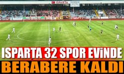 Isparta 32 Spor İskenderunspor Maçı Berabere Bitti