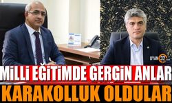 Isparta'da Milli Eğitim'de Gergin Anlar Karakolluk Oldular