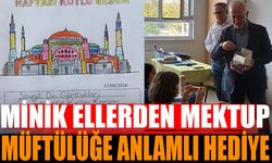 Öğrencilerden Müftülüğe Anlamlı Hediye