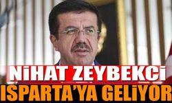 Nihat Zeybekci, Isparta'ya geliyor