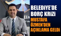 Gelendost Belediyesinde Borç Krizi Mustafa Özmen'den Açıklama Geldi