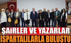 Şair ve Yazarlar Isparta Halkıyla Buluştu