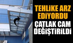 Sundurmadaki Çatlak Cam Değiştirildi