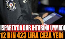 Polisten Kaçan Plakasız Motosiklet Sürücüsüne 12.423 TL Ceza