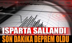 Isparta Depremle Sallandı Son Dakika